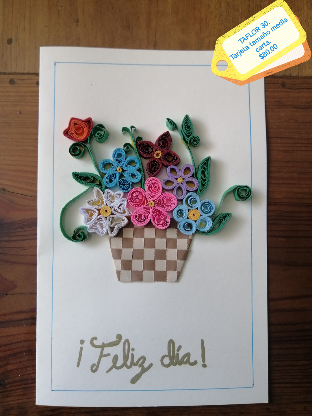 Tarjeta de flores